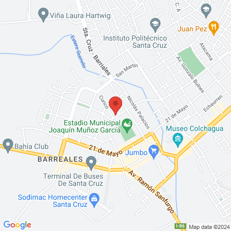 Centro Medico Monte Vital map