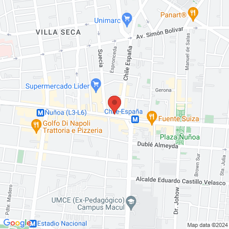 Centro Comercial Caracoles de Irarrázaval map