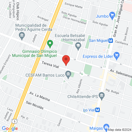 Veterinary Clinic San Ignacio map