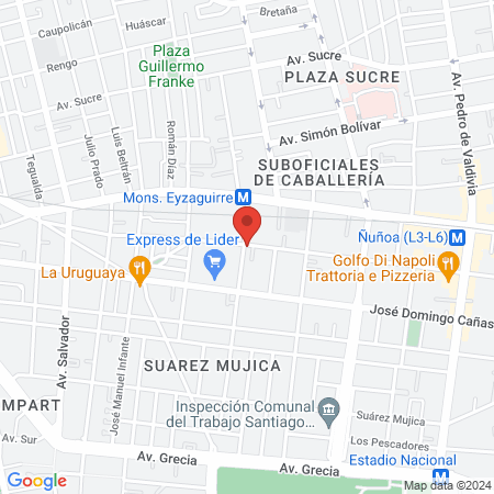 HOMM Clínica Veterinaria map