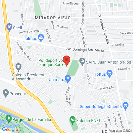Polideportivo Enrique Soro map