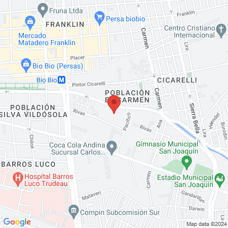 Skatepark San Joaquin map