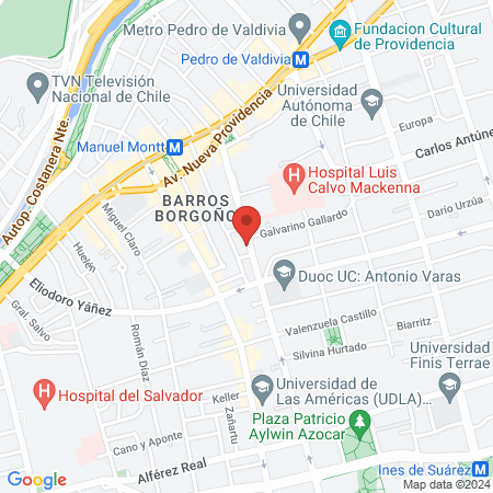 Portal de Ortodoncia de Chile map