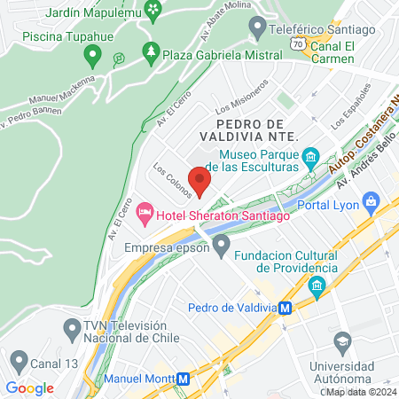 Clínica INDISA map