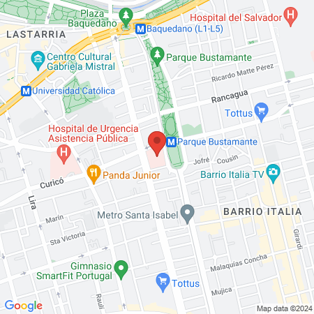 Worker's Hospital map