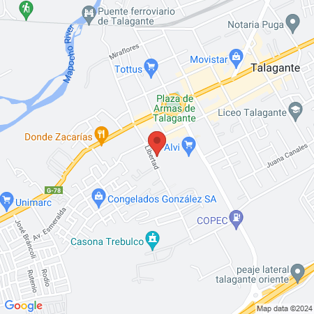 La Casa de las Manos map