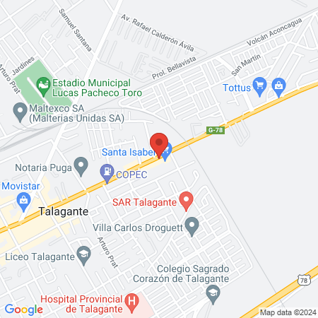 ESTETICA MIRAFLORES map