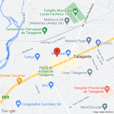 Colombia Nails map