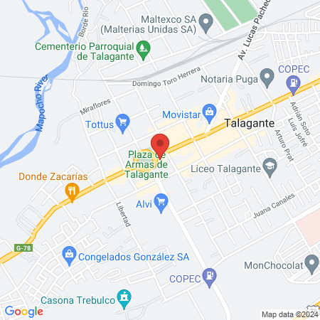 Gimnasio Bodylife map