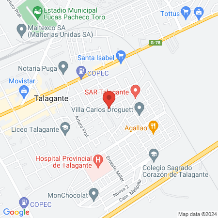 PriscilaHuaicoYoga map