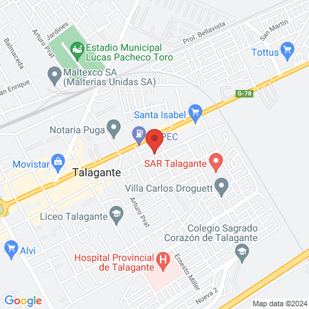 Clínica Dental Pehuén map