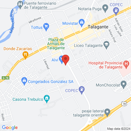 Clinic Medical Center Maitenes map
