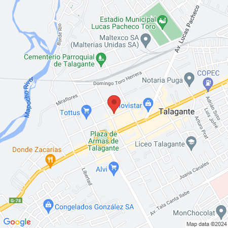 Medical Talagante Specialty Center Ltda map