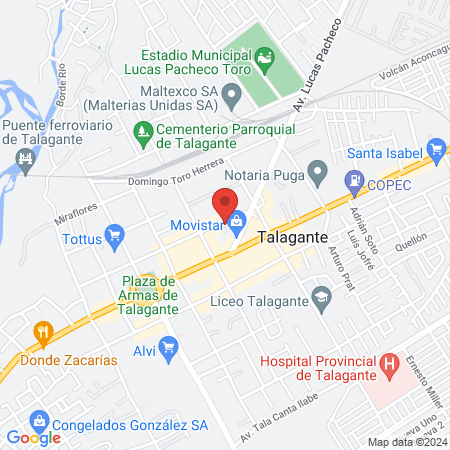 Centro Medico Dental Talagante Adriana Rosario Cocio Carbonell E.I.R.L. map