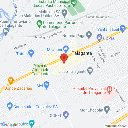 Odontología Alasalud map