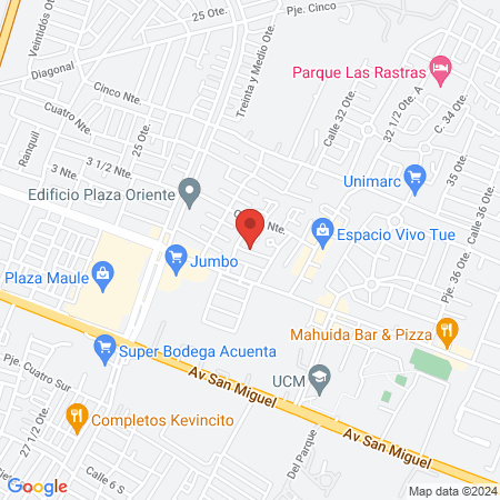 Natures Terapias Complementarias map