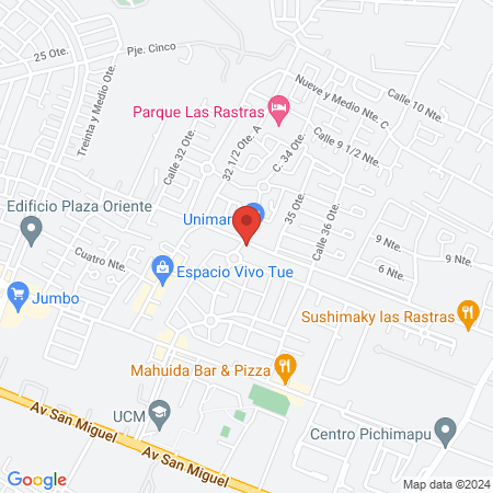 Urban Beauty Center map