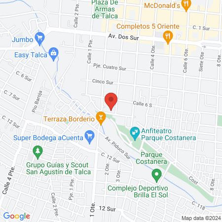 Futbolito Talca National map