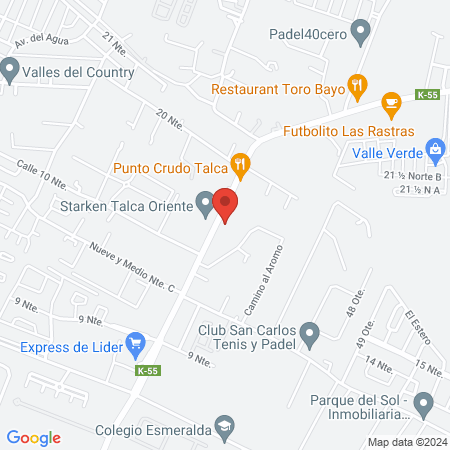Clinica Las Rastras map