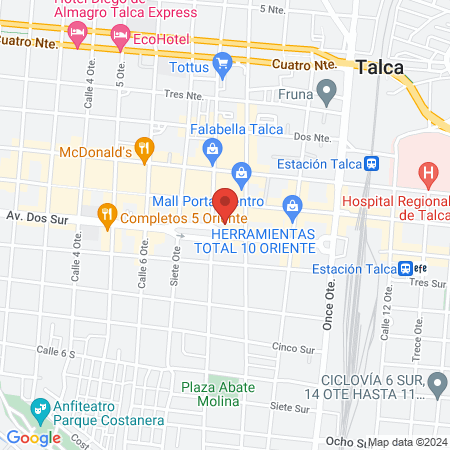 Clinica UCM map