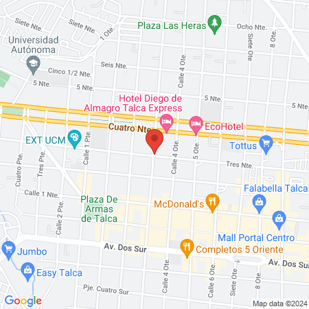 Centro médico Fisiosalud map