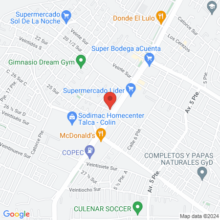Veterinaria La Florida map