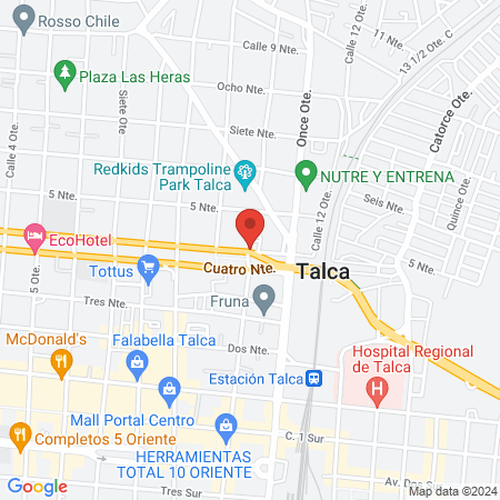 Veterinaria Gladys Patricia Roco Valdés map