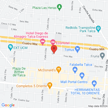 Orthodent Clínica Odontológica map