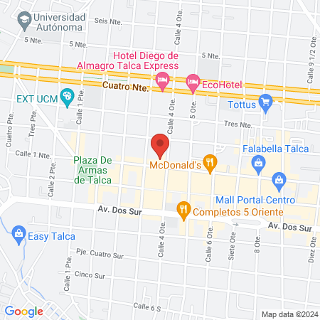 Clinica Odontológica Akudent map