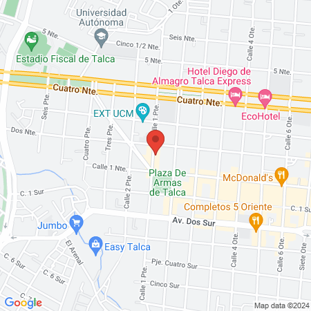 Clínica RENACE map