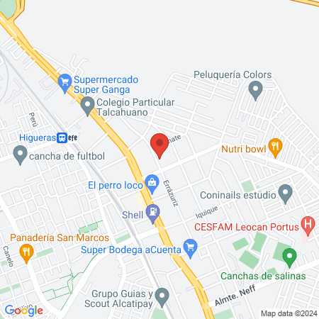 Bellissimas Studio map