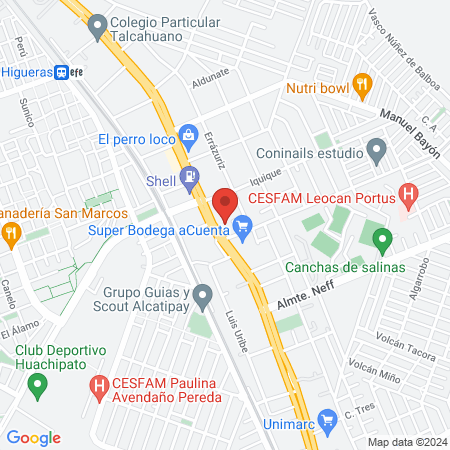 Futsal gym "King Balon" map