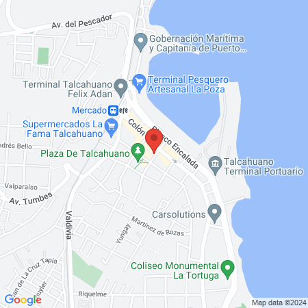 Clínica Odontológica Talcahuano map