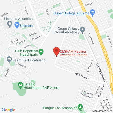 CESFAM Paulina Avendaño Pereda map