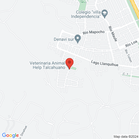 Veterinaria Animal Help Talcahuano map