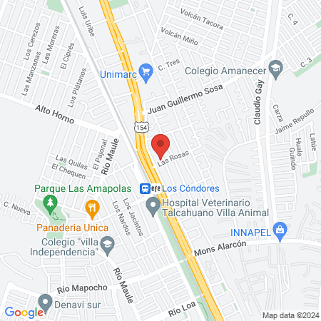 Veterinaria Talcahuano, CondorVet map