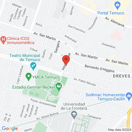SkinCenter Temuco map