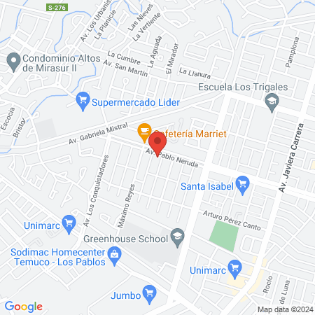 Salón DIVAS Pablo Neruda map