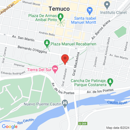 Salón Belia Silva map