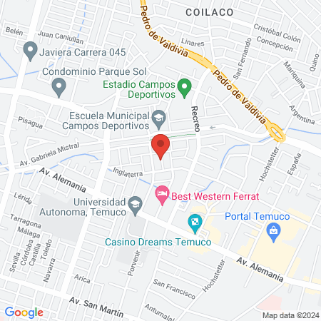 Salon.alisados.temuco map