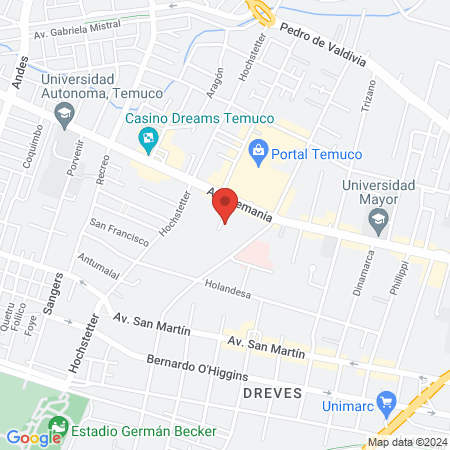 Yoga Espacio map