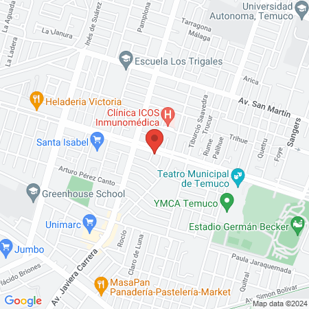 Clínica Dental Maró Temuco - Dentista map