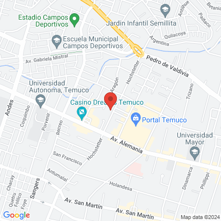 Clínica San Felipe map