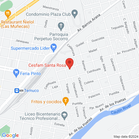 CESFAM Santa Rosa | Centro de Salud Familiar map