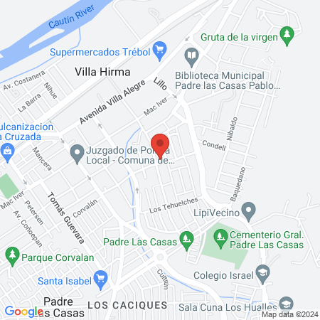 CESFAM Padre Las Casas | Centro de Salud Familiar map