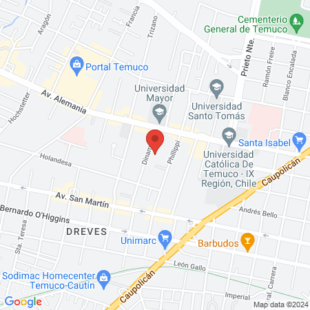 Terapeuta Ocupacional Camila Gutiérrez map