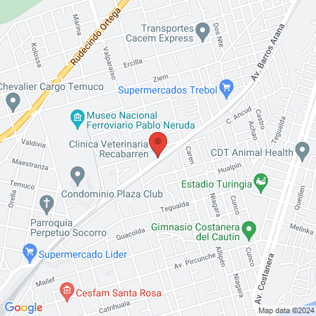 Clinica Veterinaria Recabarren map