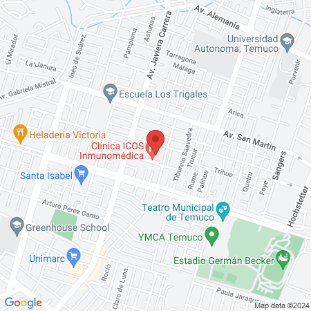 Odontología Clínica ICOS map