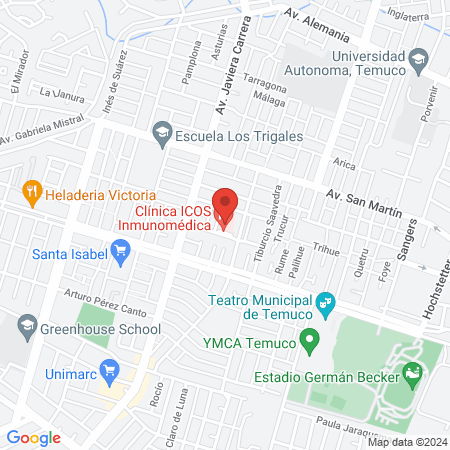 Diagnostico Icos Temuco - Radiologia map