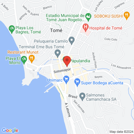 Centro Alto Luna map